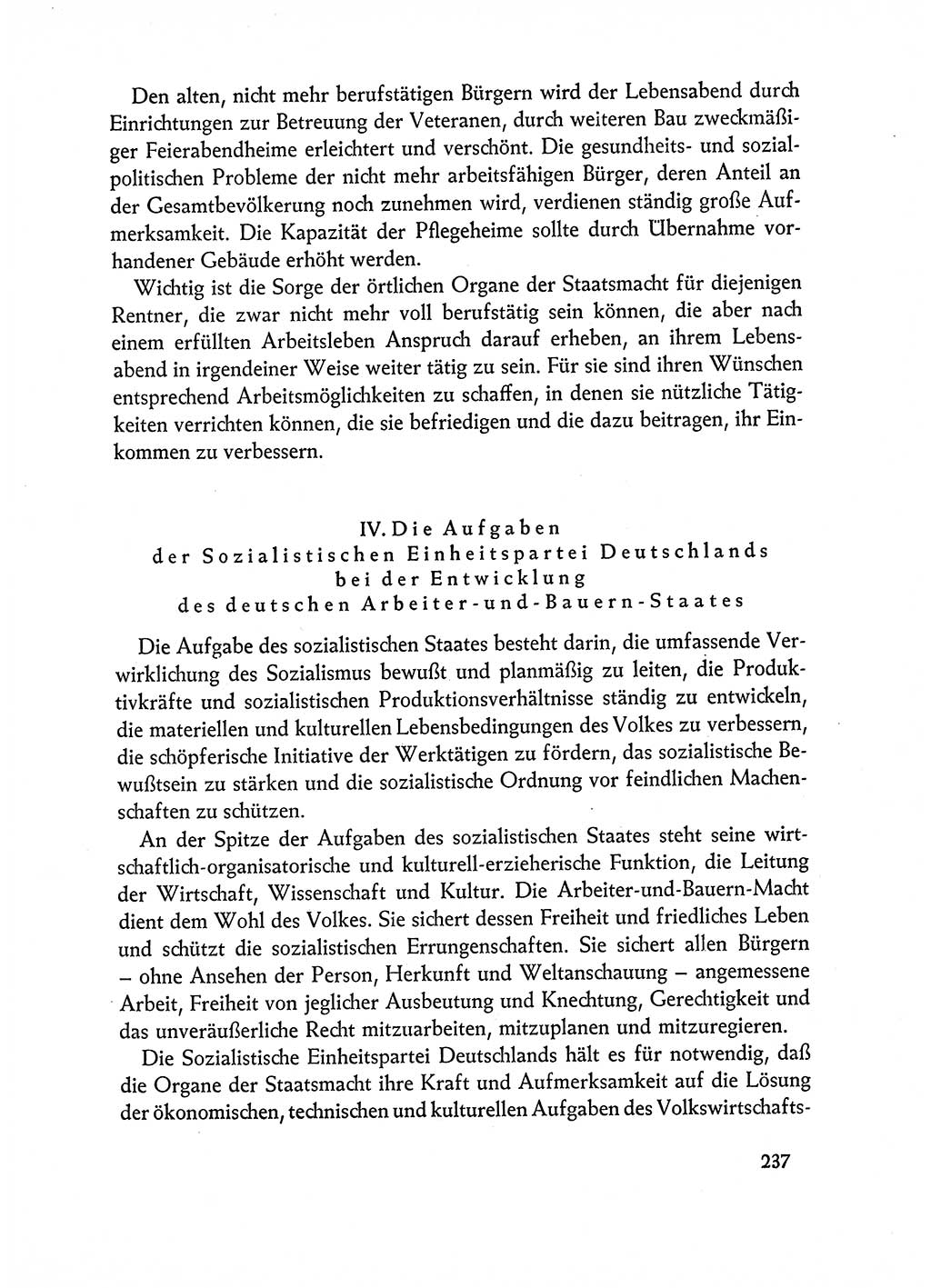 Dokumente der Sozialistischen Einheitspartei Deutschlands (SED) [Deutsche Demokratische Republik (DDR)] 1962-1963, Seite 237 (Dok. SED DDR 1962-1963, S. 237)