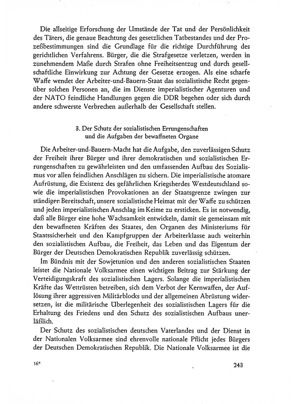 Dokumente der Sozialistischen Einheitspartei Deutschlands (SED) [Deutsche Demokratische Republik (DDR)] 1962-1963, Seite 243 (Dok. SED DDR 1962-1963, S. 243)