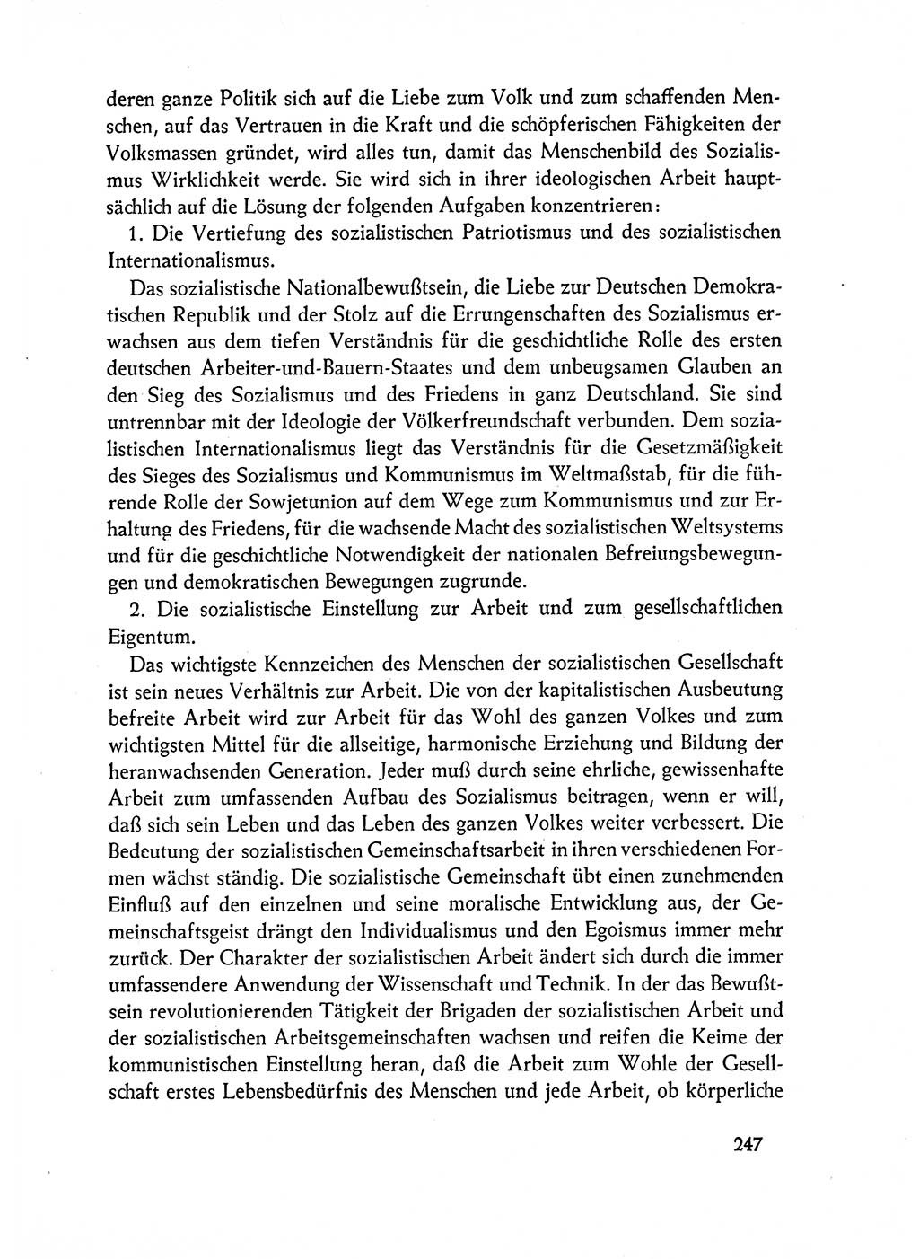 Dokumente der Sozialistischen Einheitspartei Deutschlands (SED) [Deutsche Demokratische Republik (DDR)] 1962-1963, Seite 247 (Dok. SED DDR 1962-1963, S. 247)