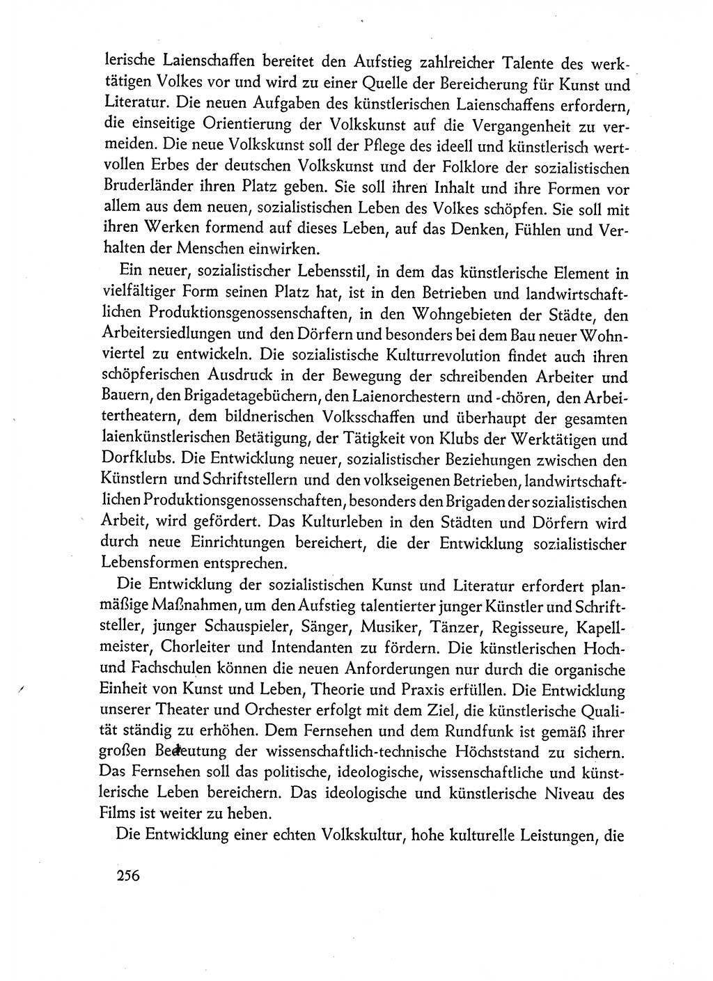 Dokumente der Sozialistischen Einheitspartei Deutschlands (SED) [Deutsche Demokratische Republik (DDR)] 1962-1963, Seite 256 (Dok. SED DDR 1962-1963, S. 256)