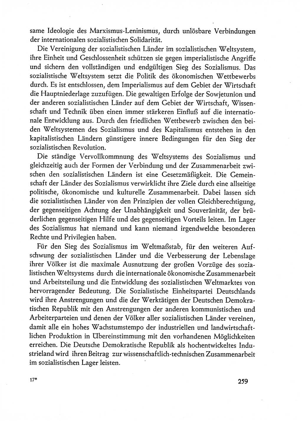 Dokumente der Sozialistischen Einheitspartei Deutschlands (SED) [Deutsche Demokratische Republik (DDR)] 1962-1963, Seite 259 (Dok. SED DDR 1962-1963, S. 259)