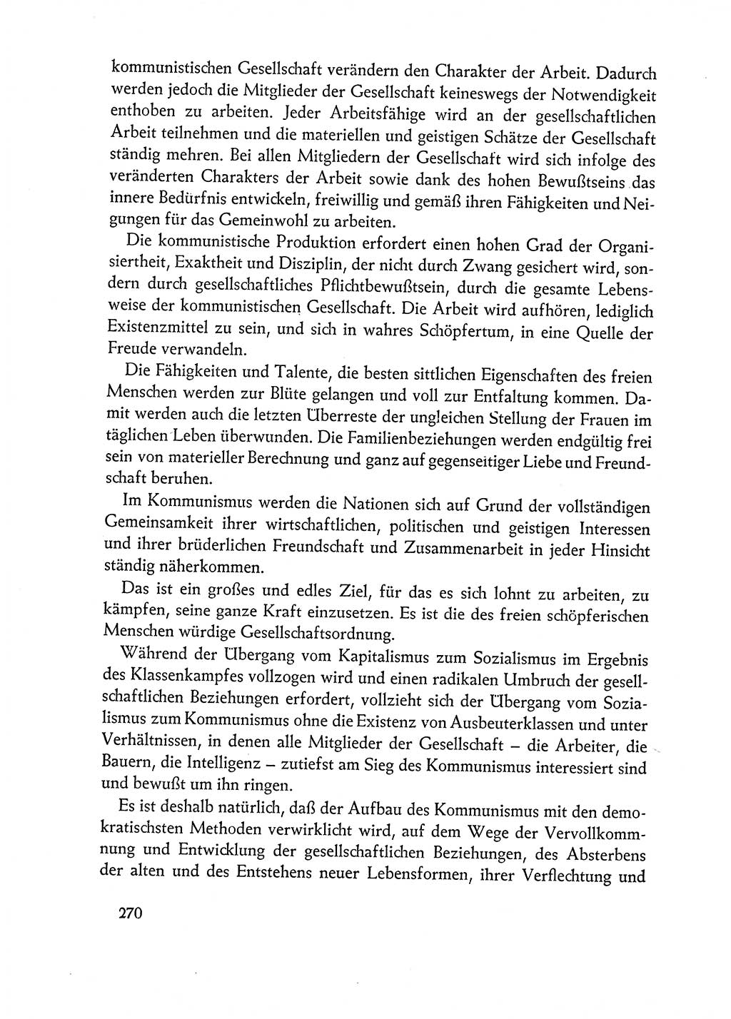 Dokumente der Sozialistischen Einheitspartei Deutschlands (SED) [Deutsche Demokratische Republik (DDR)] 1962-1963, Seite 270 (Dok. SED DDR 1962-1963, S. 270)