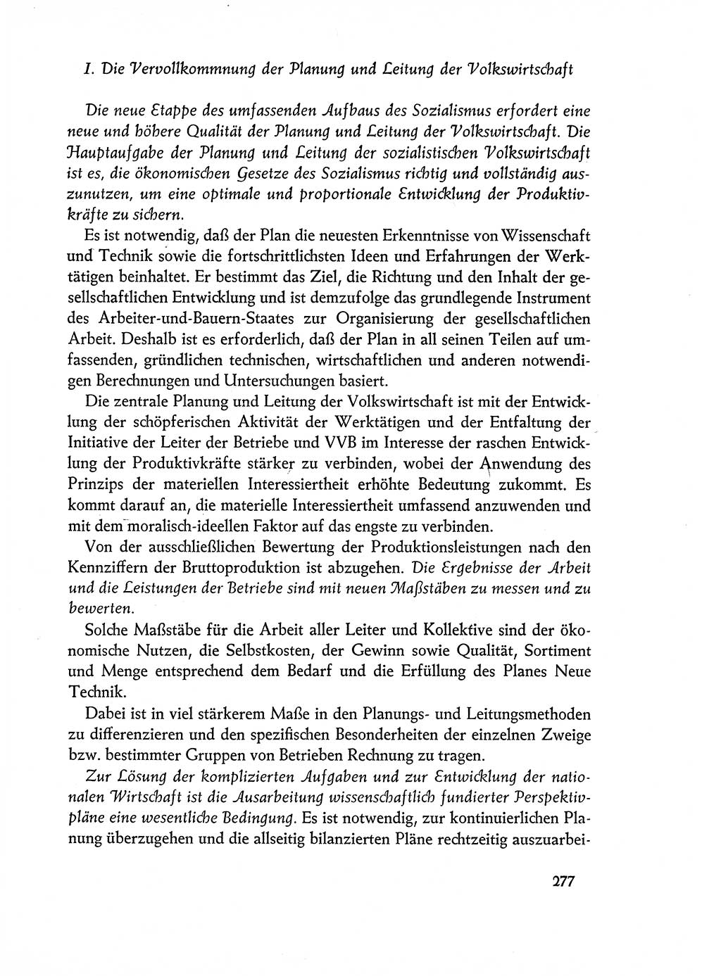 Dokumente der Sozialistischen Einheitspartei Deutschlands (SED) [Deutsche Demokratische Republik (DDR)] 1962-1963, Seite 277 (Dok. SED DDR 1962-1963, S. 277)