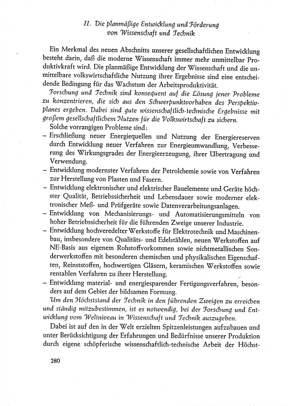 Dokumente der Sozialistischen Einheitspartei Deutschlands (SED) [Deutsche Demokratische Republik (DDR)] 1962-1963, Seite 280 (Dok. SED DDR 1962-1963, S. 280)