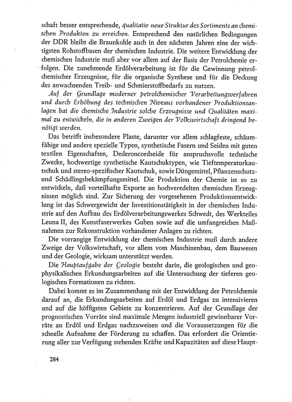 Dokumente der Sozialistischen Einheitspartei Deutschlands (SED) [Deutsche Demokratische Republik (DDR)] 1962-1963, Seite 284 (Dok. SED DDR 1962-1963, S. 284)
