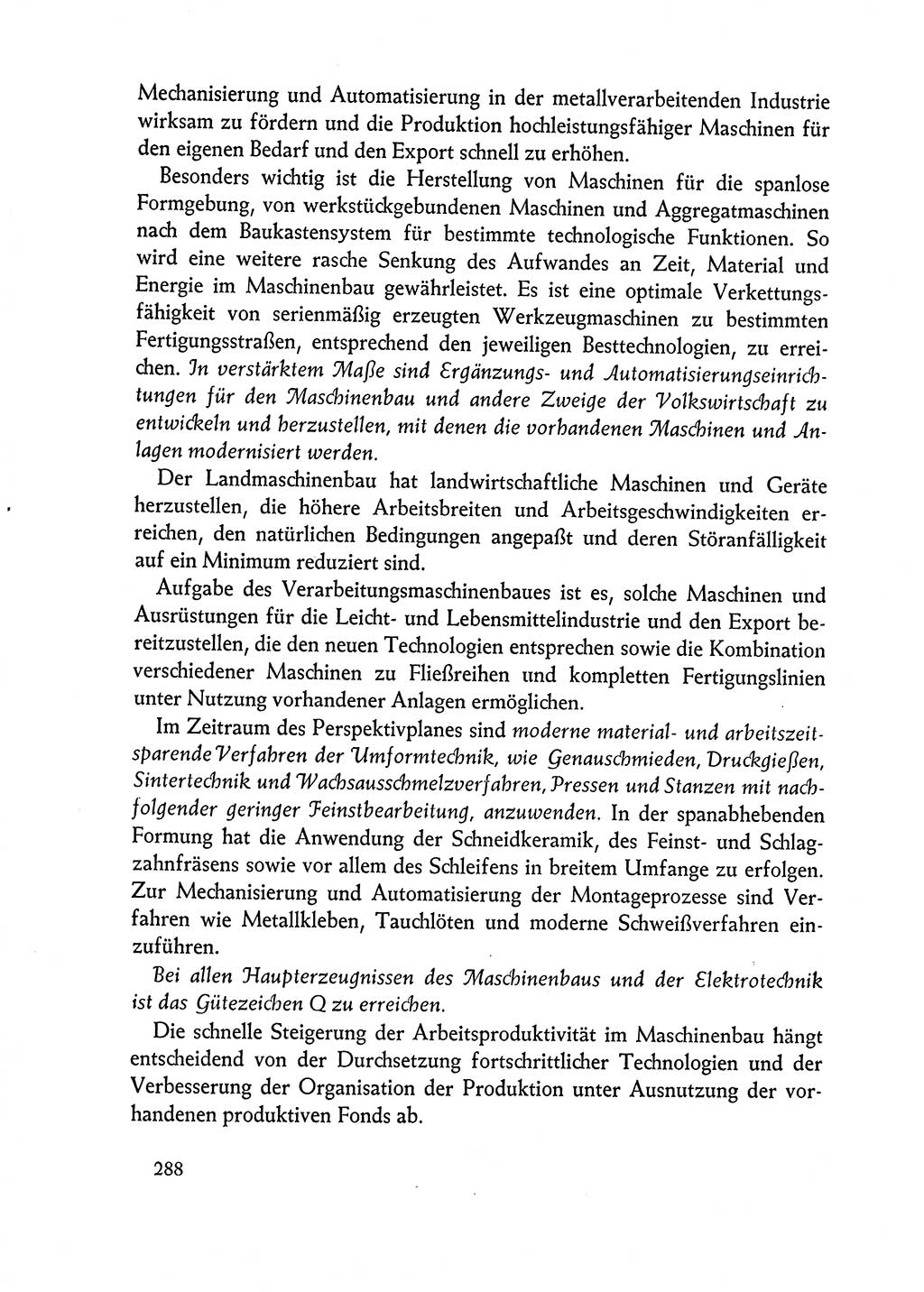 Dokumente der Sozialistischen Einheitspartei Deutschlands (SED) [Deutsche Demokratische Republik (DDR)] 1962-1963, Seite 288 (Dok. SED DDR 1962-1963, S. 288)