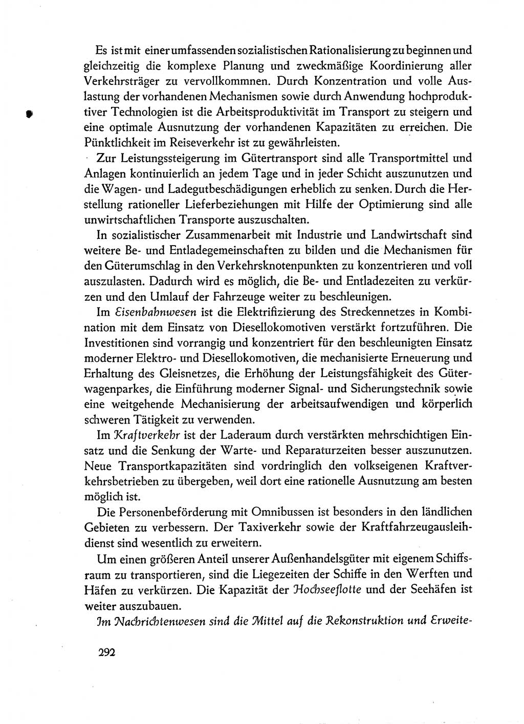 Dokumente der Sozialistischen Einheitspartei Deutschlands (SED) [Deutsche Demokratische Republik (DDR)] 1962-1963, Seite 292 (Dok. SED DDR 1962-1963, S. 292)