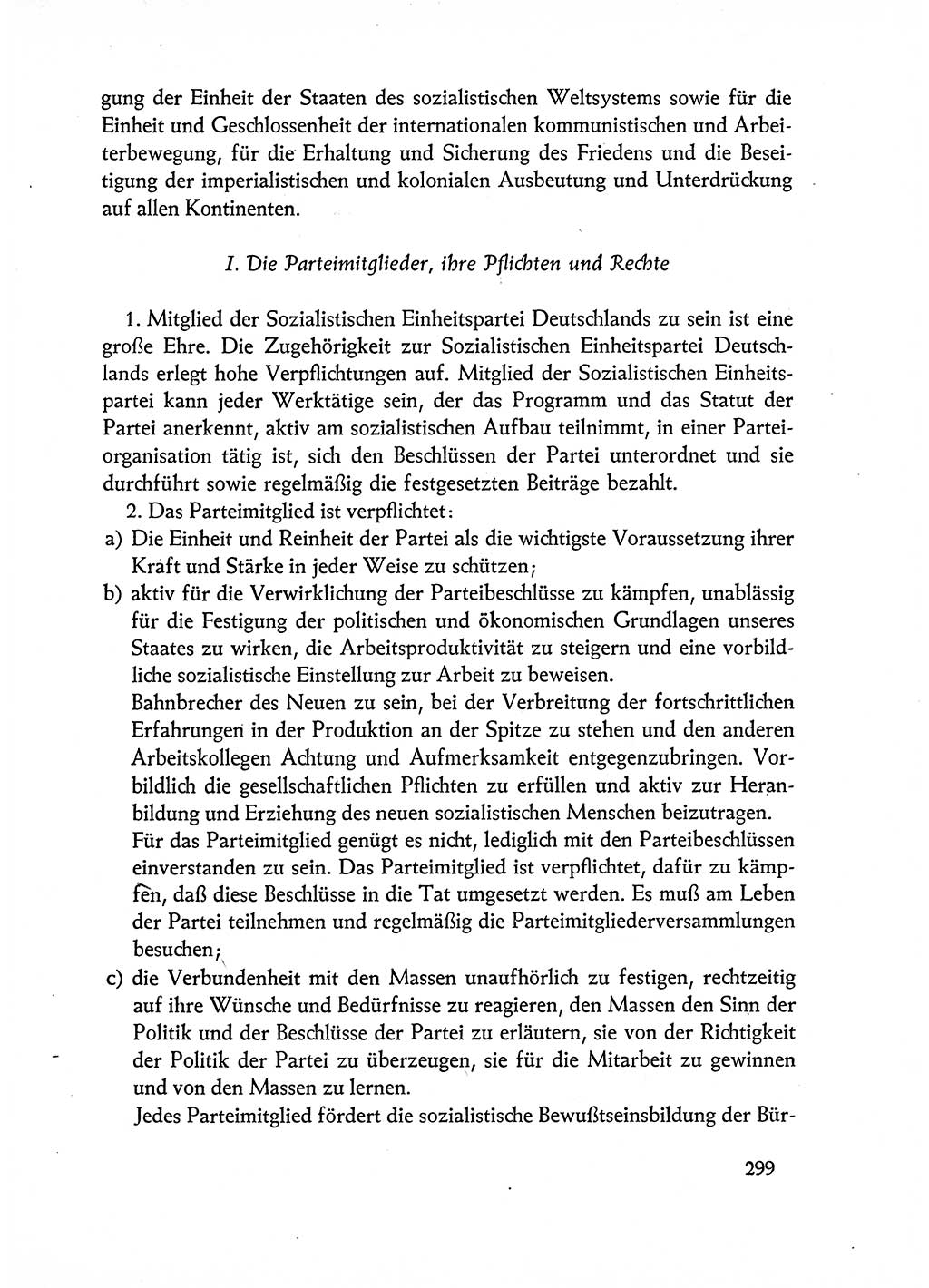 Dokumente der Sozialistischen Einheitspartei Deutschlands (SED) [Deutsche Demokratische Republik (DDR)] 1962-1963, Seite 299 (Dok. SED DDR 1962-1963, S. 299)