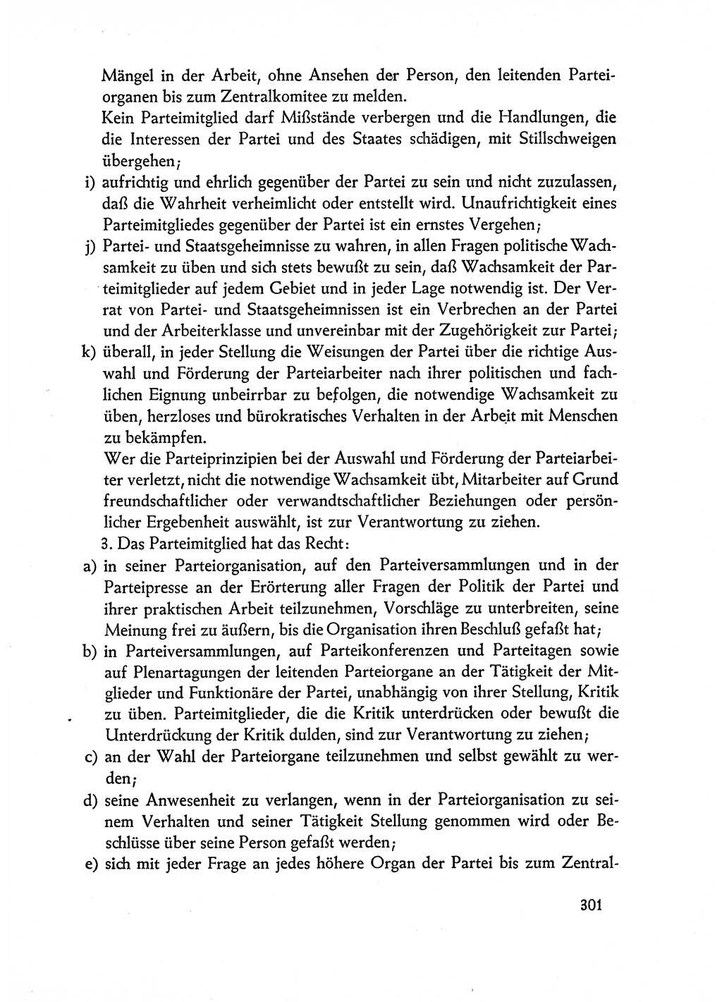 Dokumente der Sozialistischen Einheitspartei Deutschlands (SED) [Deutsche Demokratische Republik (DDR)] 1962-1963, Seite 301 (Dok. SED DDR 1962-1963, S. 301)