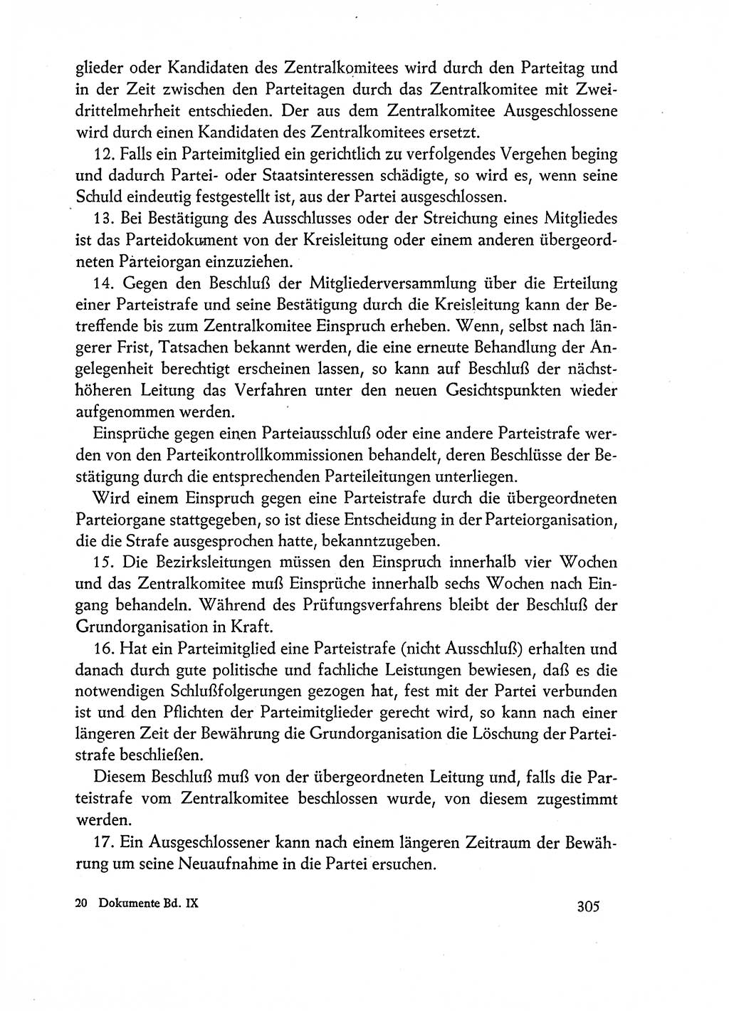 Dokumente der Sozialistischen Einheitspartei Deutschlands (SED) [Deutsche Demokratische Republik (DDR)] 1962-1963, Seite 305 (Dok. SED DDR 1962-1963, S. 305)