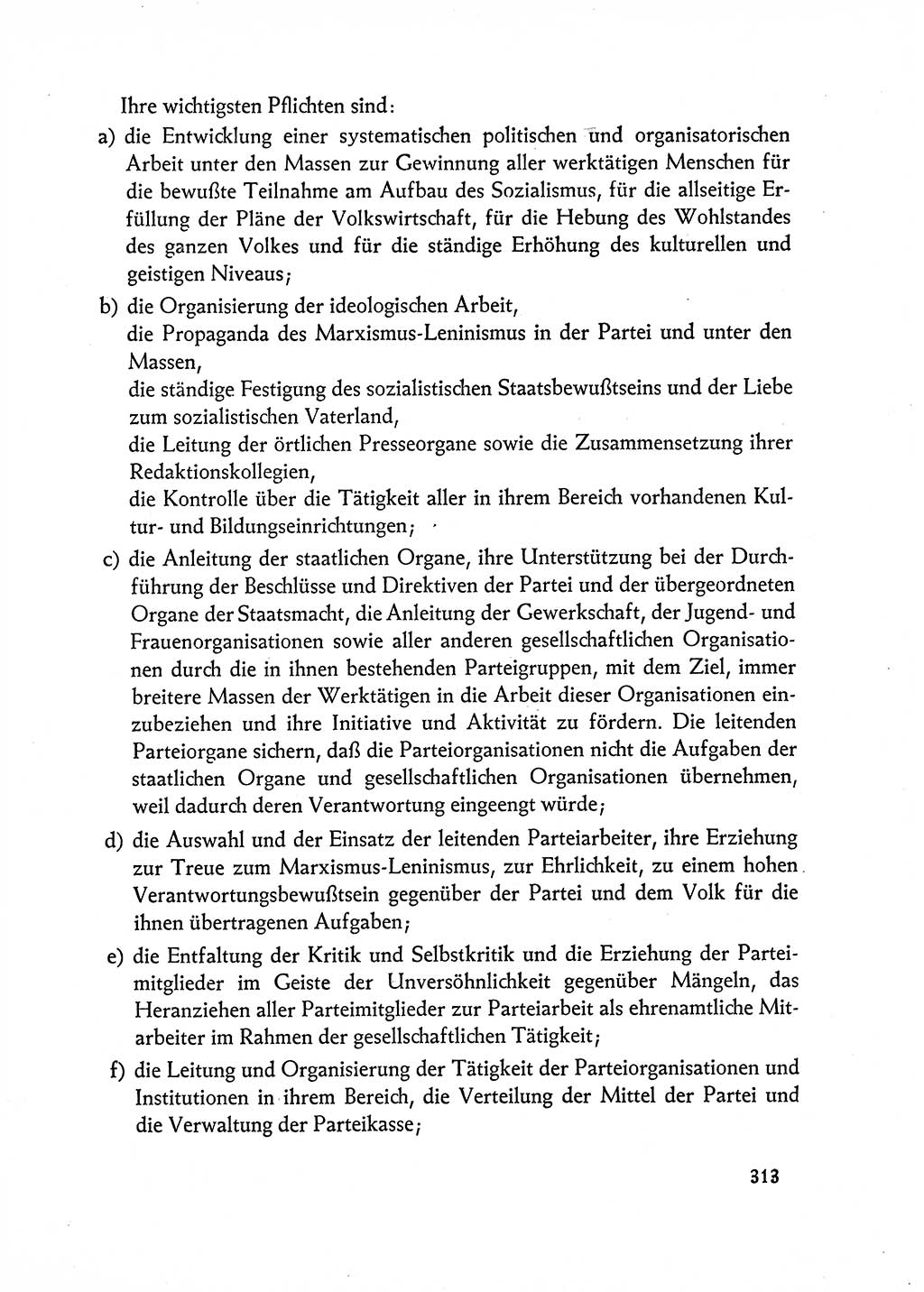 Dokumente der Sozialistischen Einheitspartei Deutschlands (SED) [Deutsche Demokratische Republik (DDR)] 1962-1963, Seite 313 (Dok. SED DDR 1962-1963, S. 313)