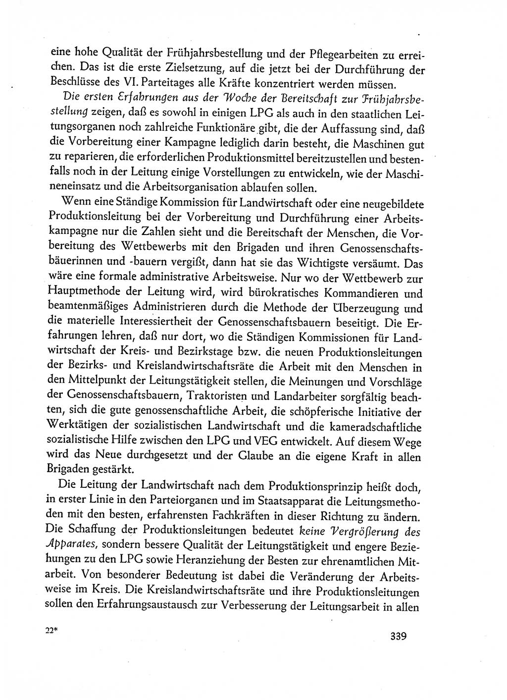 Dokumente der Sozialistischen Einheitspartei Deutschlands (SED) [Deutsche Demokratische Republik (DDR)] 1962-1963, Seite 339 (Dok. SED DDR 1962-1963, S. 339)