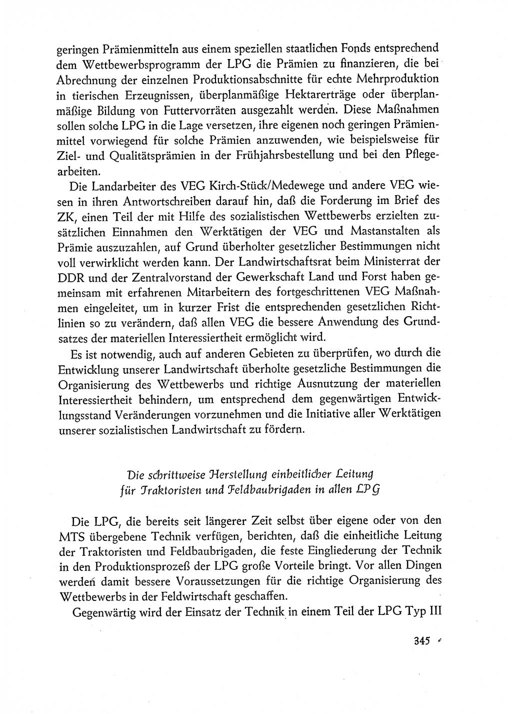 Dokumente der Sozialistischen Einheitspartei Deutschlands (SED) [Deutsche Demokratische Republik (DDR)] 1962-1963, Seite 345 (Dok. SED DDR 1962-1963, S. 345)
