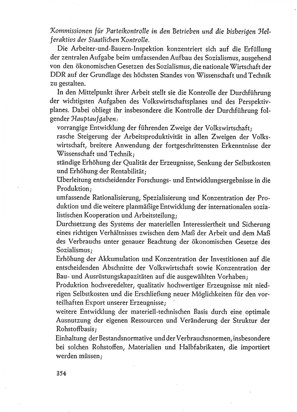 Dokumente der Sozialistischen Einheitspartei Deutschlands (SED) [Deutsche Demokratische Republik (DDR)] 1962-1963, Seite 354 (Dok. SED DDR 1962-1963, S. 354)