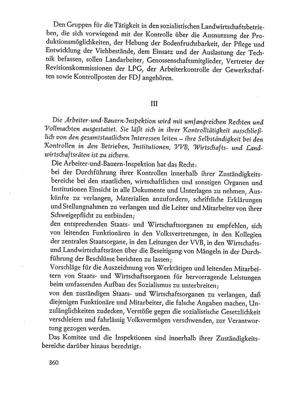 Dokumente der Sozialistischen Einheitspartei Deutschlands (SED) [Deutsche Demokratische Republik (DDR)] 1962-1963, Seite 360 (Dok. SED DDR 1962-1963, S. 360)