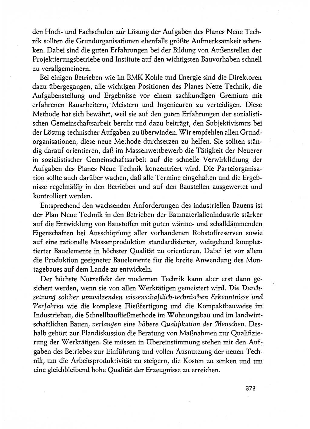 Dokumente der Sozialistischen Einheitspartei Deutschlands (SED) [Deutsche Demokratische Republik (DDR)] 1962-1963, Seite 373 (Dok. SED DDR 1962-1963, S. 373)