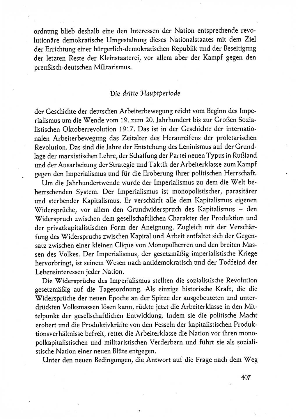 Dokumente der Sozialistischen Einheitspartei Deutschlands (SED) [Deutsche Demokratische Republik (DDR)] 1962-1963, Seite 407 (Dok. SED DDR 1962-1963, S. 407)