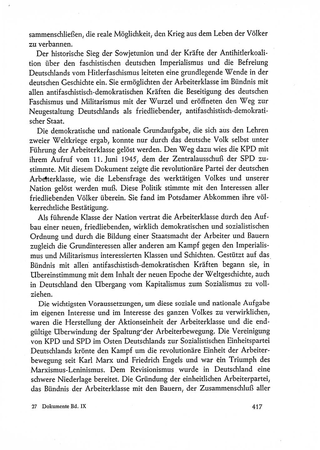 Dokumente der Sozialistischen Einheitspartei Deutschlands (SED) [Deutsche Demokratische Republik (DDR)] 1962-1963, Seite 417 (Dok. SED DDR 1962-1963, S. 417)