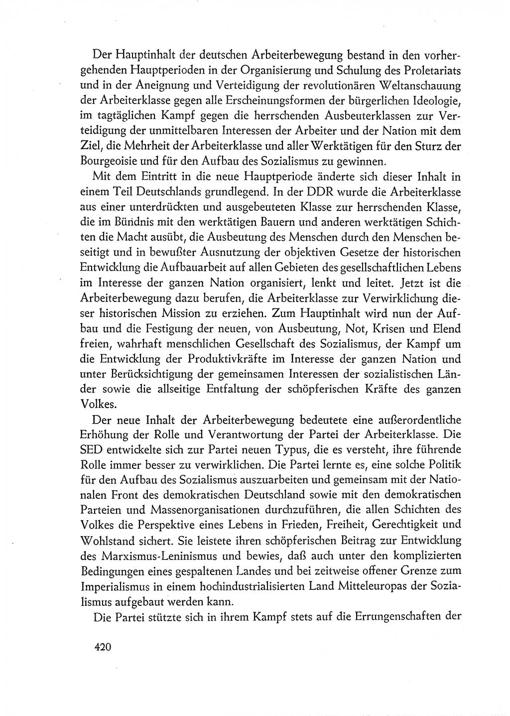 Dokumente der Sozialistischen Einheitspartei Deutschlands (SED) [Deutsche Demokratische Republik (DDR)] 1962-1963, Seite 420 (Dok. SED DDR 1962-1963, S. 420)
