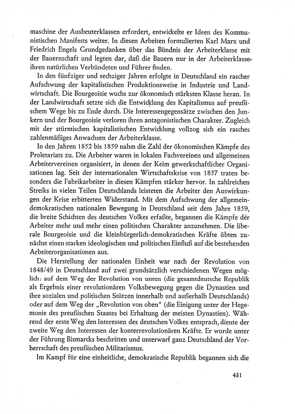 Dokumente der Sozialistischen Einheitspartei Deutschlands (SED) [Deutsche Demokratische Republik (DDR)] 1962-1963, Seite 431 (Dok. SED DDR 1962-1963, S. 431)