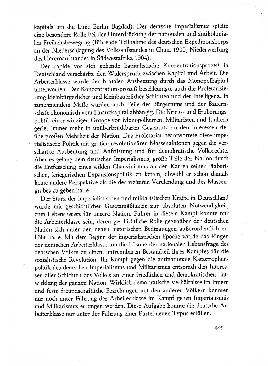 Dokumente der Sozialistischen Einheitspartei Deutschlands (SED) [Deutsche Demokratische Republik (DDR)] 1962-1963, Seite 445 (Dok. SED DDR 1962-1963, S. 445)