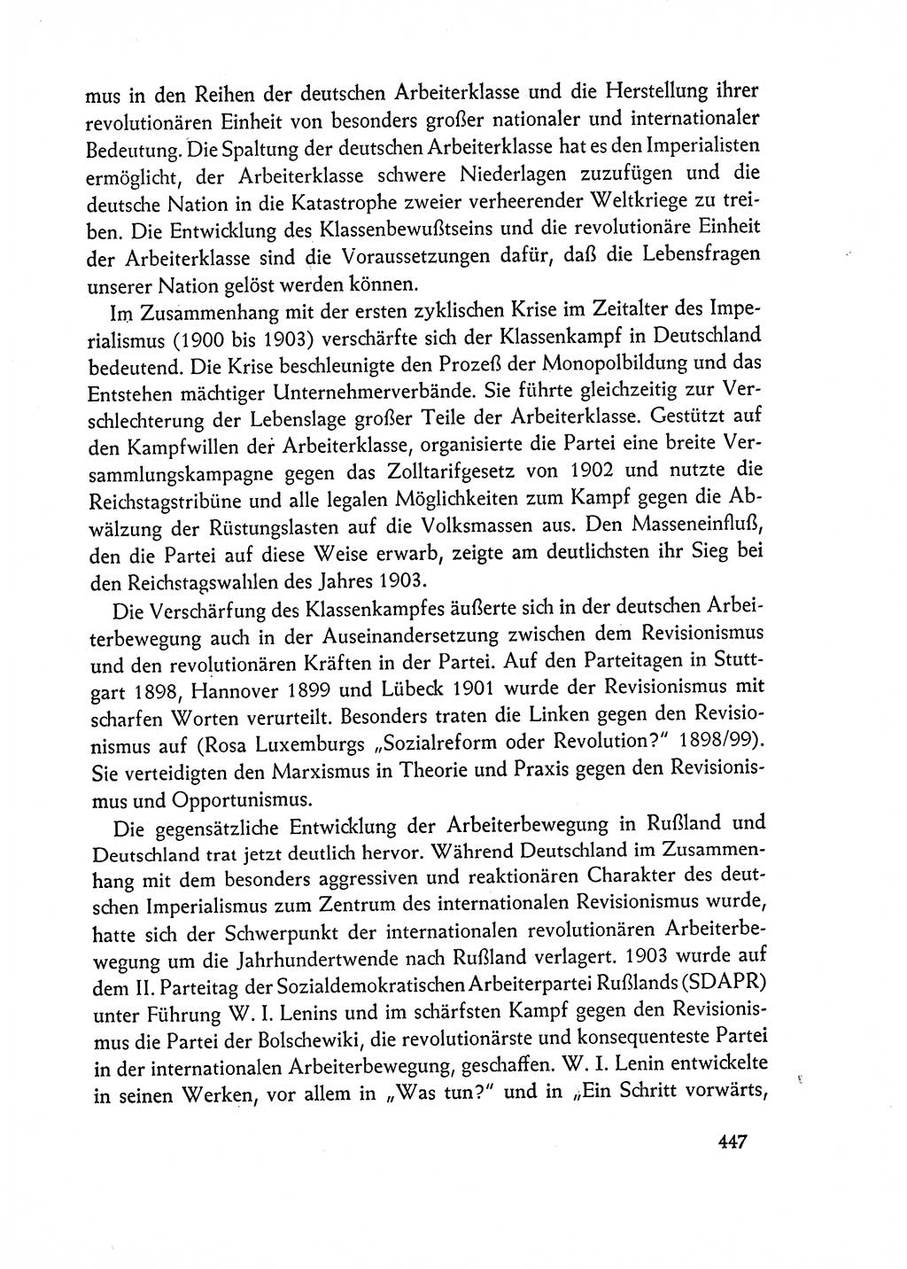 Dokumente der Sozialistischen Einheitspartei Deutschlands (SED) [Deutsche Demokratische Republik (DDR)] 1962-1963, Seite 447 (Dok. SED DDR 1962-1963, S. 447)