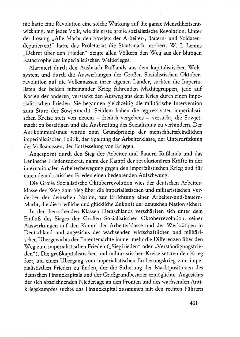 Dokumente der Sozialistischen Einheitspartei Deutschlands (SED) [Deutsche Demokratische Republik (DDR)] 1962-1963, Seite 461 (Dok. SED DDR 1962-1963, S. 461)