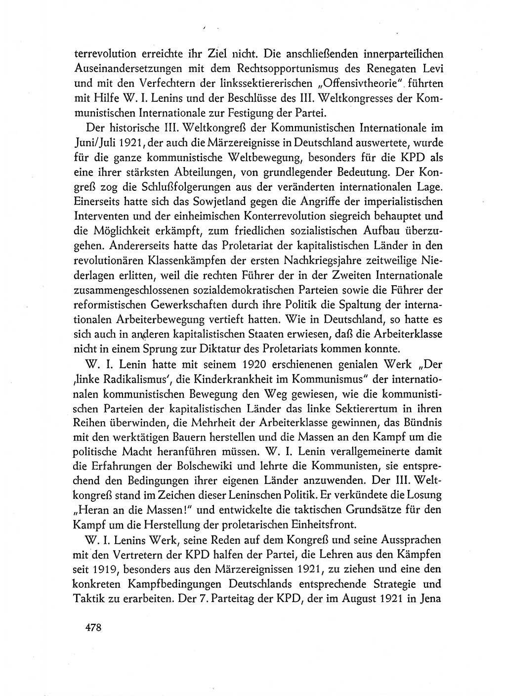 Dokumente der Sozialistischen Einheitspartei Deutschlands (SED) [Deutsche Demokratische Republik (DDR)] 1962-1963, Seite 478 (Dok. SED DDR 1962-1963, S. 478)