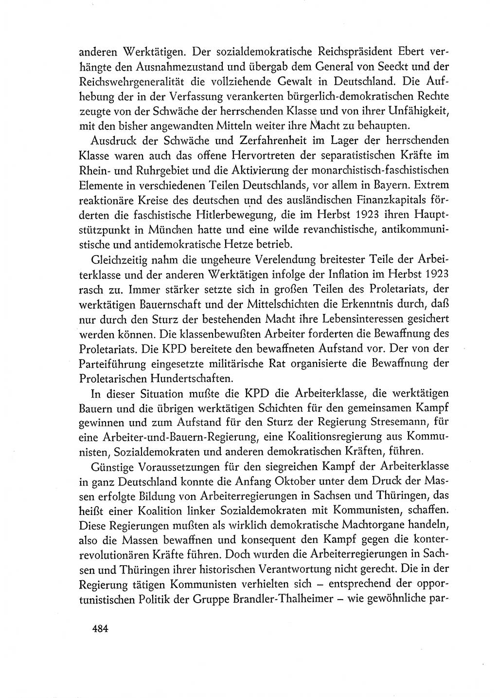 Dokumente der Sozialistischen Einheitspartei Deutschlands (SED) [Deutsche Demokratische Republik (DDR)] 1962-1963, Seite 484 (Dok. SED DDR 1962-1963, S. 484)