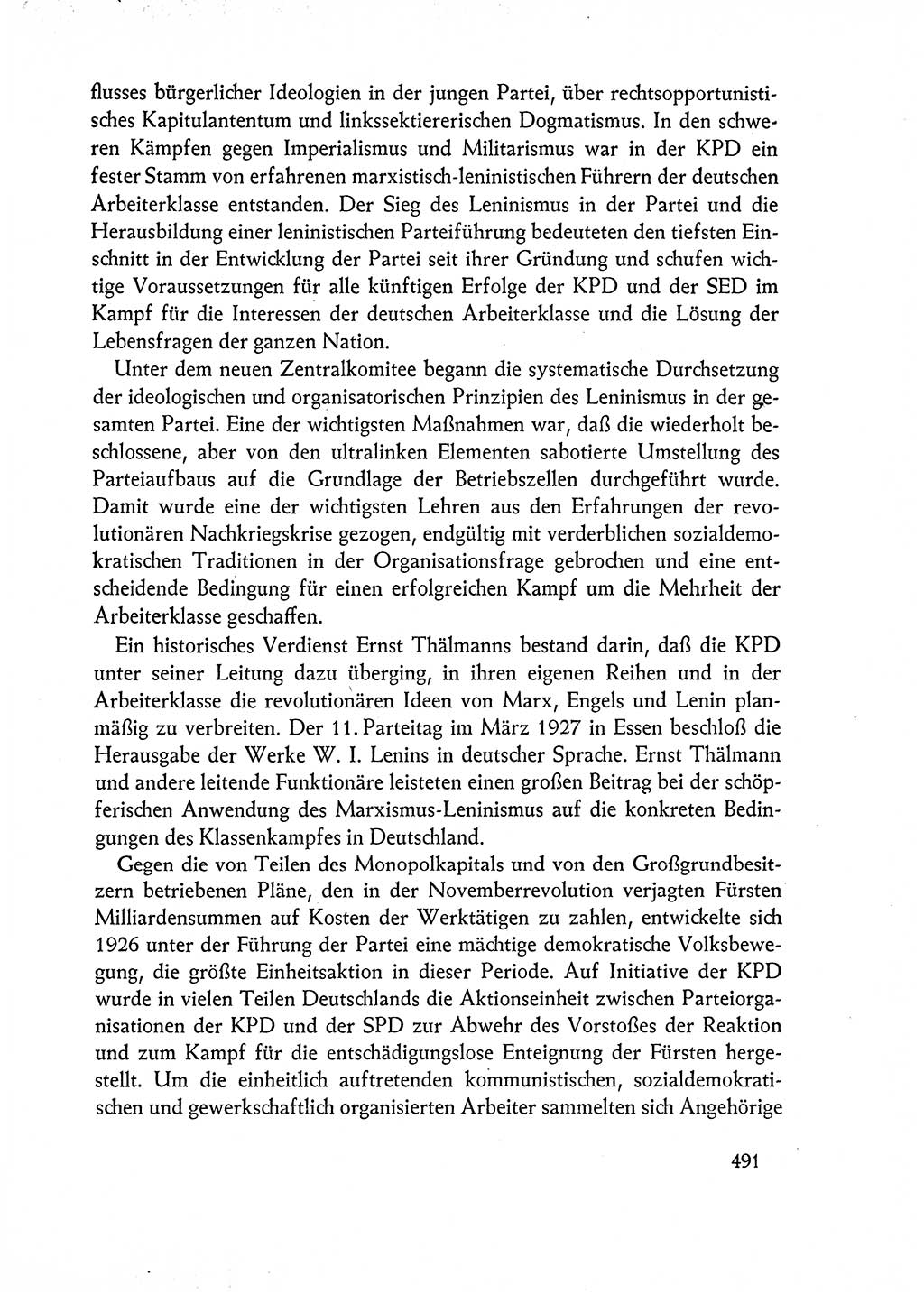 Dokumente der Sozialistischen Einheitspartei Deutschlands (SED) [Deutsche Demokratische Republik (DDR)] 1962-1963, Seite 491 (Dok. SED DDR 1962-1963, S. 491)