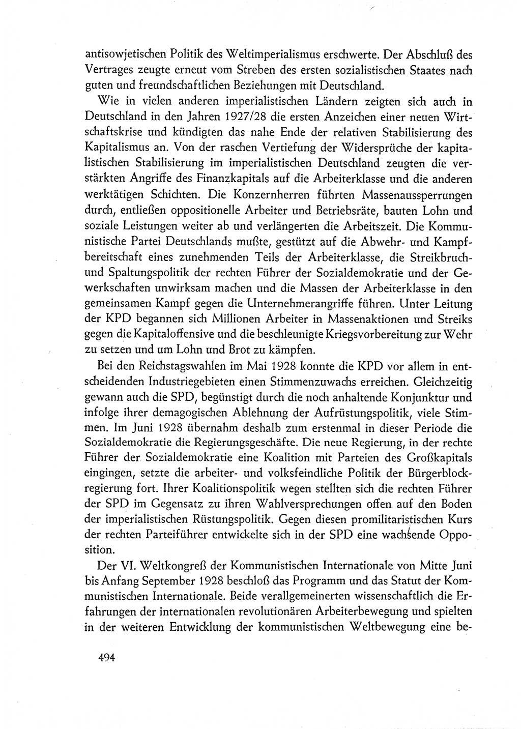 Dokumente der Sozialistischen Einheitspartei Deutschlands (SED) [Deutsche Demokratische Republik (DDR)] 1962-1963, Seite 494 (Dok. SED DDR 1962-1963, S. 494)