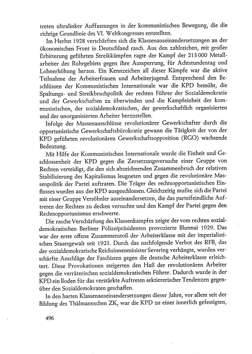 Dokumente der Sozialistischen Einheitspartei Deutschlands (SED) [Deutsche Demokratische Republik (DDR)] 1962-1963, Seite 496 (Dok. SED DDR 1962-1963, S. 496)