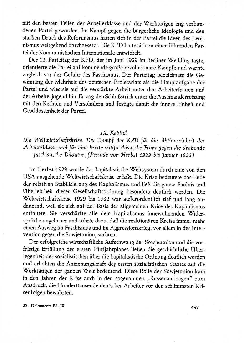 Dokumente der Sozialistischen Einheitspartei Deutschlands (SED) [Deutsche Demokratische Republik (DDR)] 1962-1963, Seite 497 (Dok. SED DDR 1962-1963, S. 497)