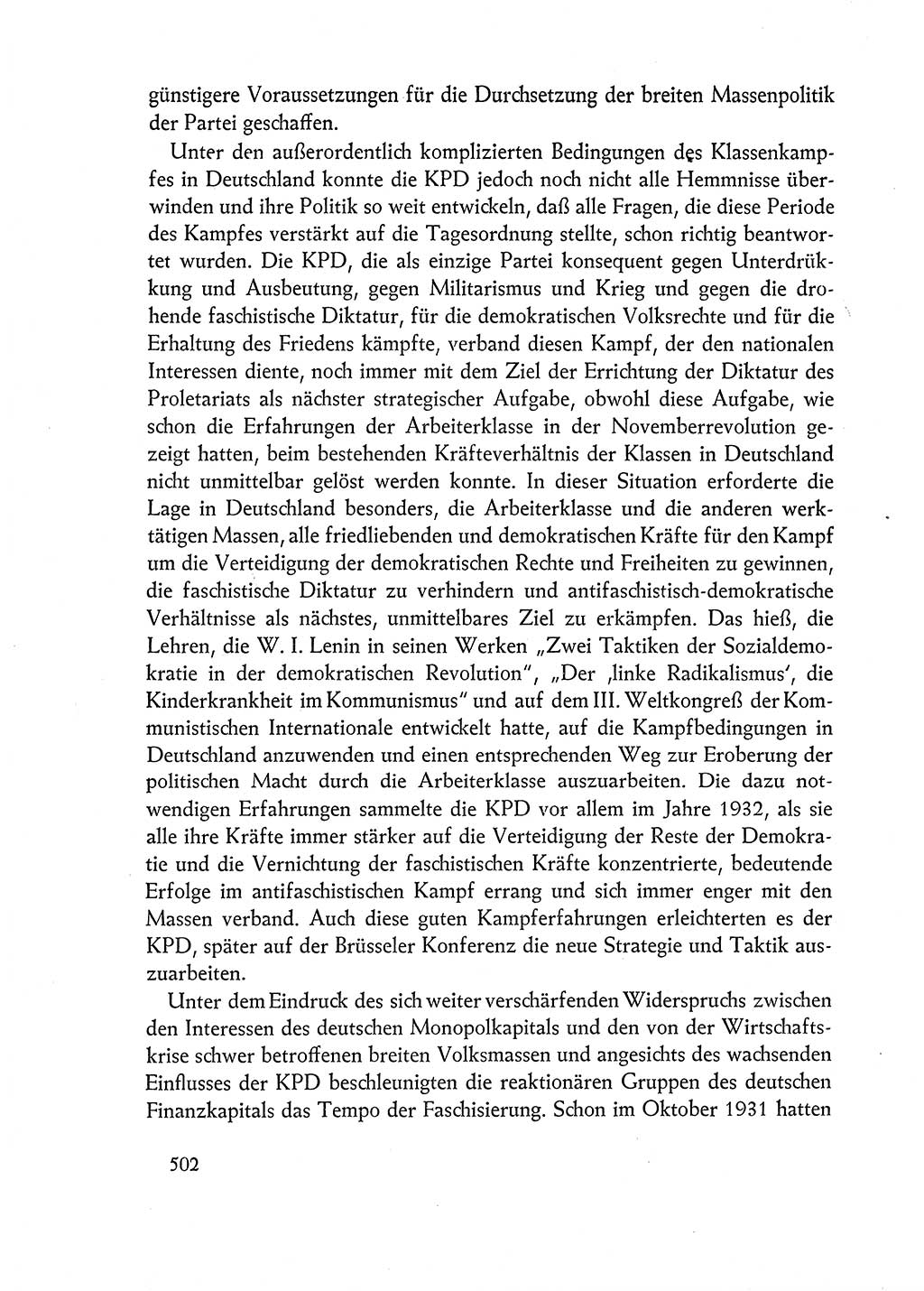 Dokumente der Sozialistischen Einheitspartei Deutschlands (SED) [Deutsche Demokratische Republik (DDR)] 1962-1963, Seite 502 (Dok. SED DDR 1962-1963, S. 502)