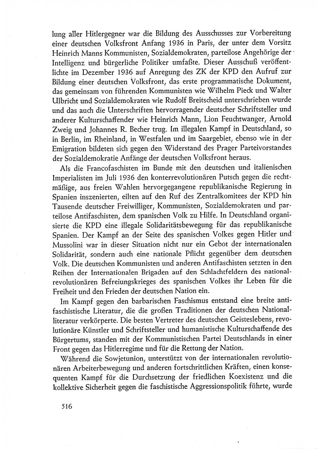 Dokumente der Sozialistischen Einheitspartei Deutschlands (SED) [Deutsche Demokratische Republik (DDR)] 1962-1963, Seite 516 (Dok. SED DDR 1962-1963, S. 516)