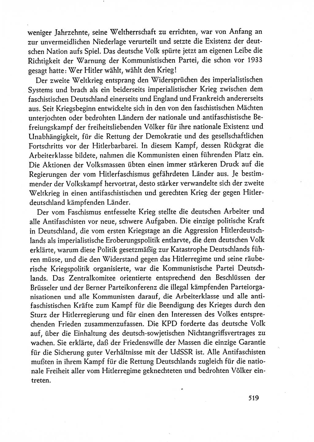 Dokumente der Sozialistischen Einheitspartei Deutschlands (SED) [Deutsche Demokratische Republik (DDR)] 1962-1963, Seite 519 (Dok. SED DDR 1962-1963, S. 519)