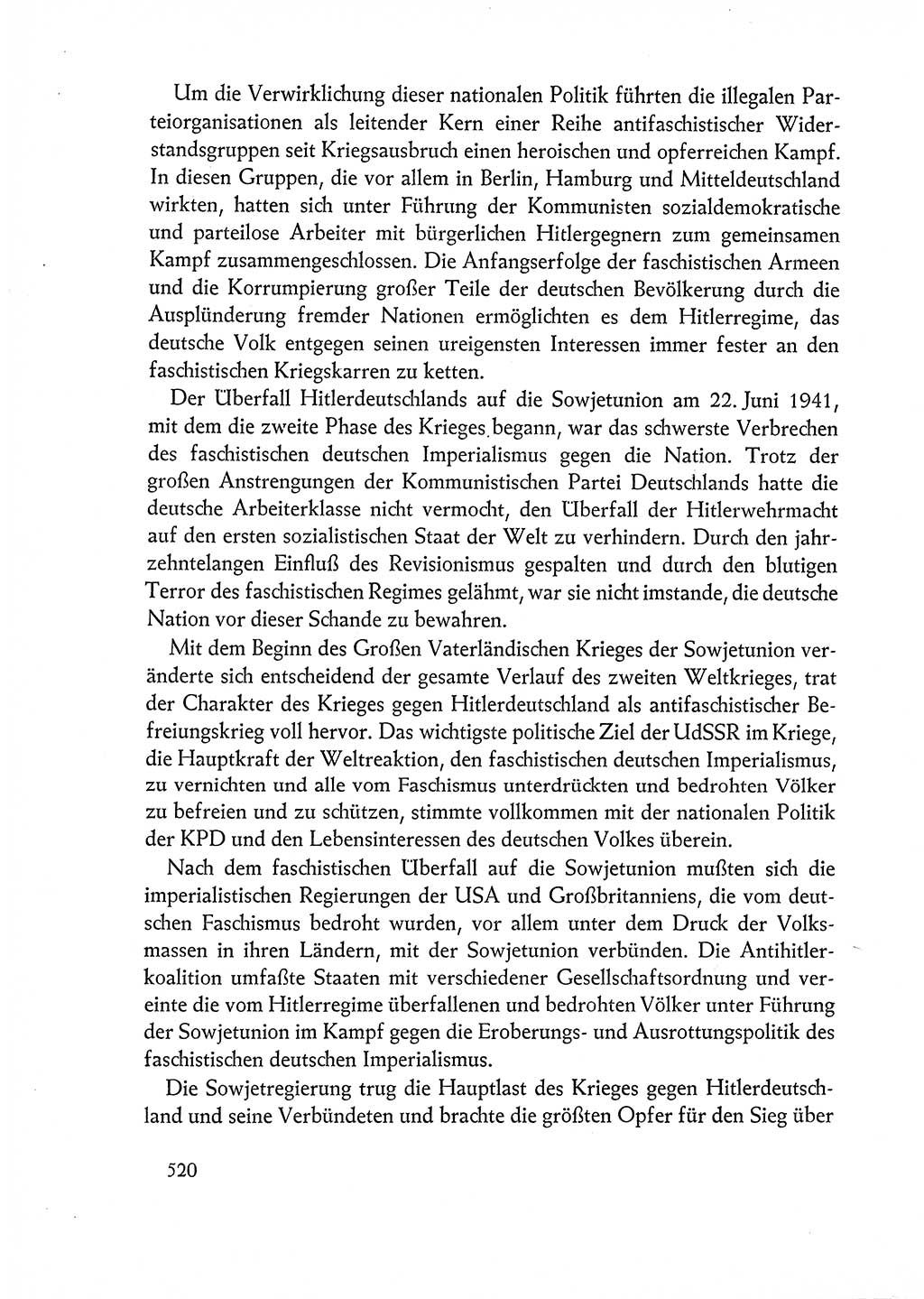 Dokumente der Sozialistischen Einheitspartei Deutschlands (SED) [Deutsche Demokratische Republik (DDR)] 1962-1963, Seite 520 (Dok. SED DDR 1962-1963, S. 520)