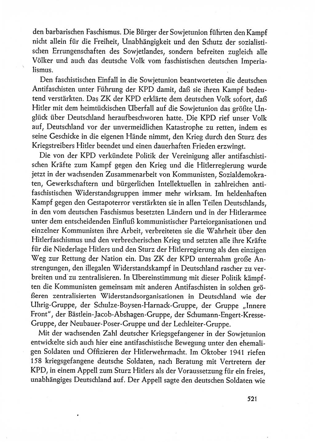 Dokumente der Sozialistischen Einheitspartei Deutschlands (SED) [Deutsche Demokratische Republik (DDR)] 1962-1963, Seite 521 (Dok. SED DDR 1962-1963, S. 521)