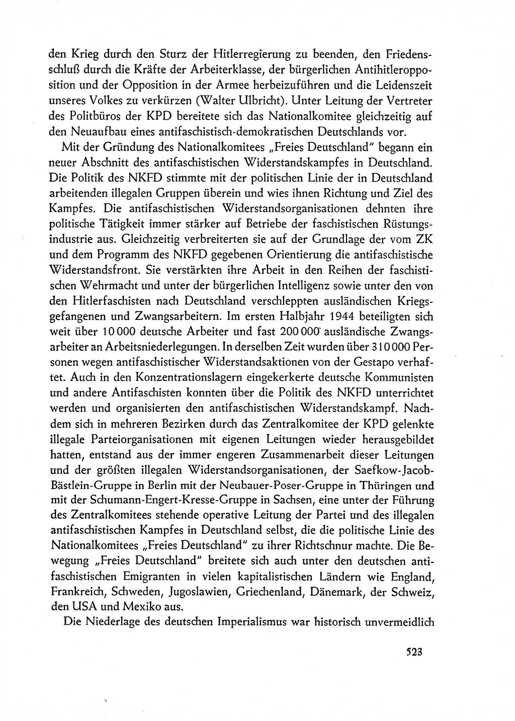 Dokumente der Sozialistischen Einheitspartei Deutschlands (SED) [Deutsche Demokratische Republik (DDR)] 1962-1963, Seite 523 (Dok. SED DDR 1962-1963, S. 523)