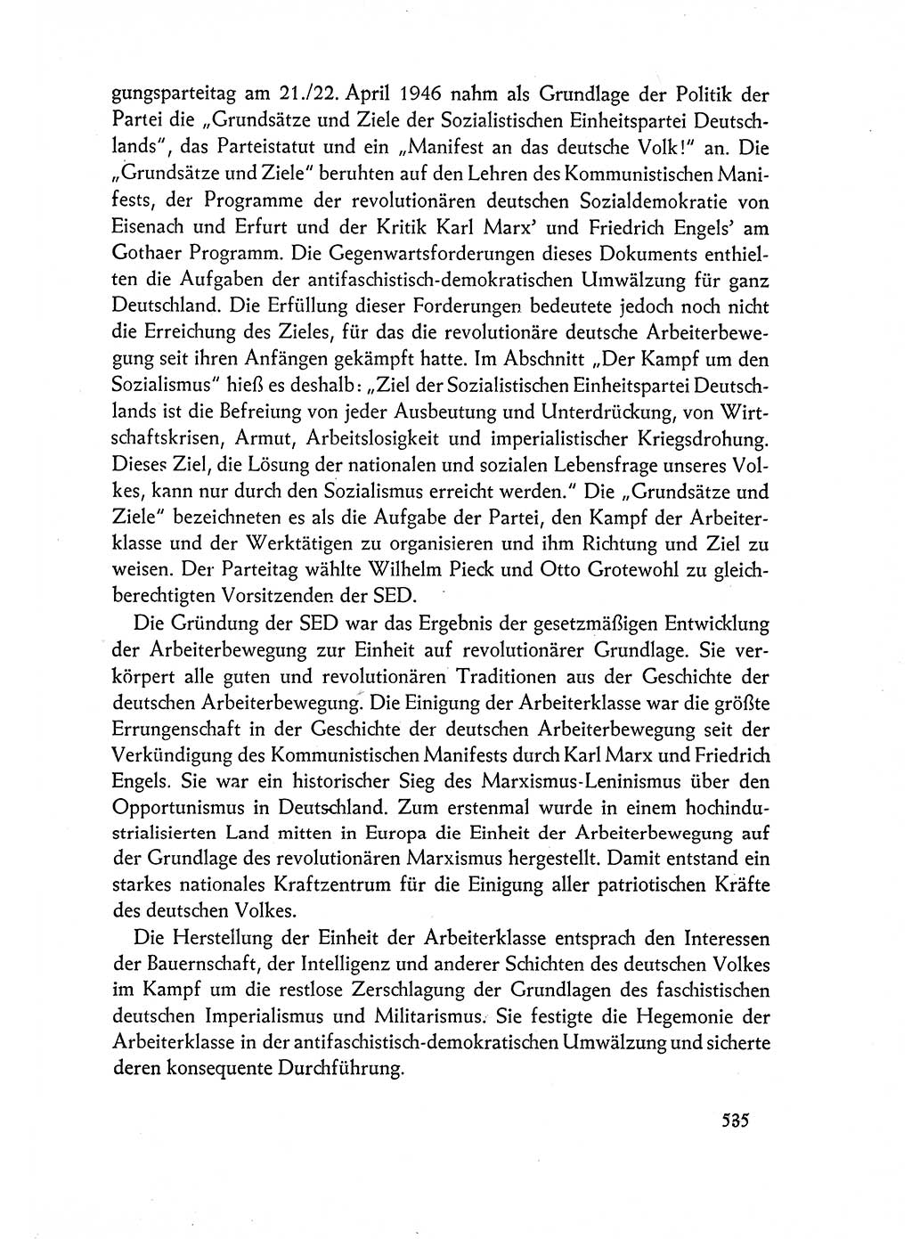 Dokumente der Sozialistischen Einheitspartei Deutschlands (SED) [Deutsche Demokratische Republik (DDR)] 1962-1963, Seite 535 (Dok. SED DDR 1962-1963, S. 535)