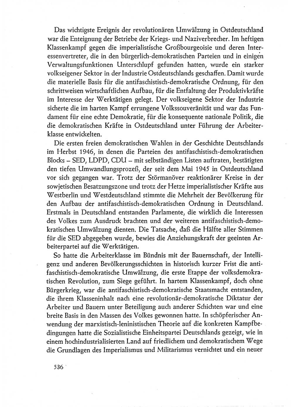 Dokumente der Sozialistischen Einheitspartei Deutschlands (SED) [Deutsche Demokratische Republik (DDR)] 1962-1963, Seite 536 (Dok. SED DDR 1962-1963, S. 536)