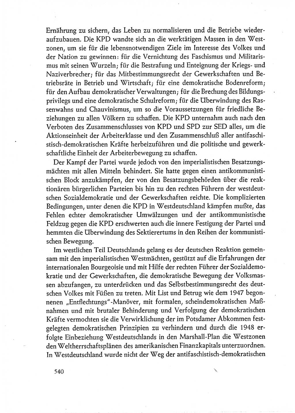 Dokumente der Sozialistischen Einheitspartei Deutschlands (SED) [Deutsche Demokratische Republik (DDR)] 1962-1963, Seite 540 (Dok. SED DDR 1962-1963, S. 540)