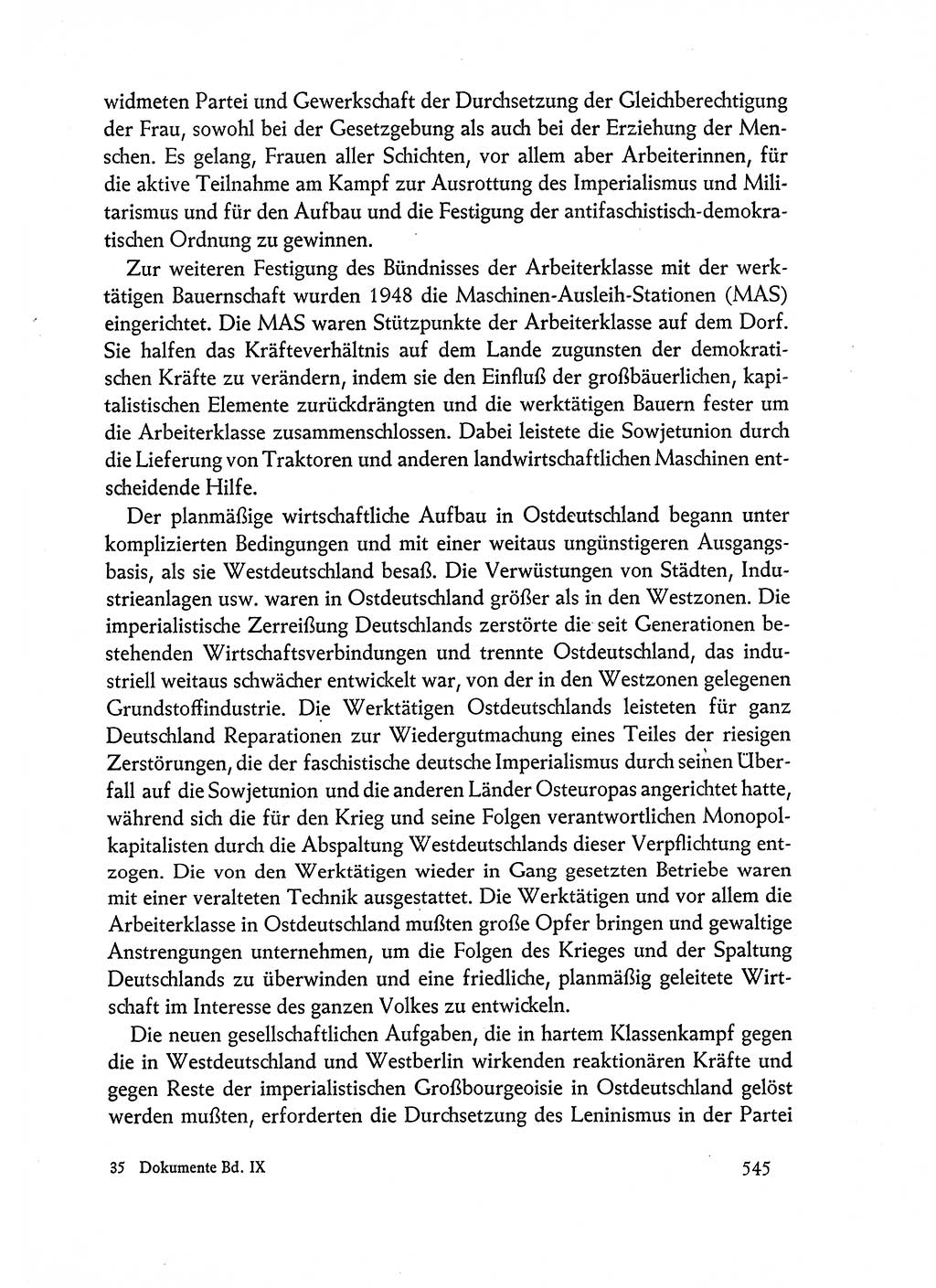 Dokumente der Sozialistischen Einheitspartei Deutschlands (SED) [Deutsche Demokratische Republik (DDR)] 1962-1963, Seite 545 (Dok. SED DDR 1962-1963, S. 545)