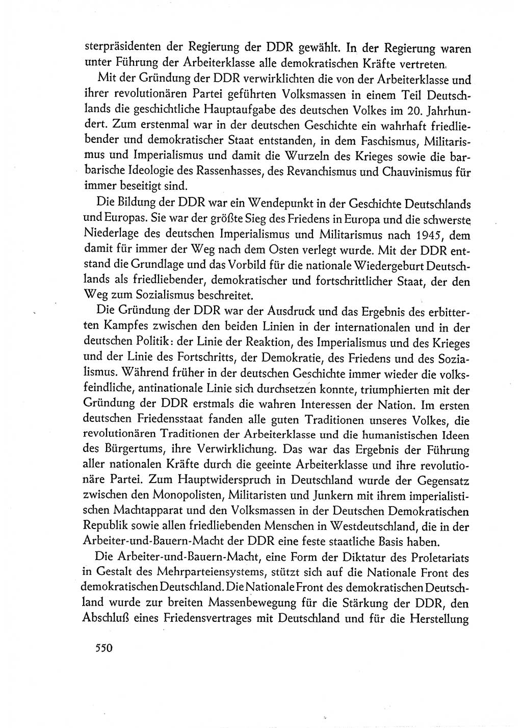 Dokumente der Sozialistischen Einheitspartei Deutschlands (SED) [Deutsche Demokratische Republik (DDR)] 1962-1963, Seite 550 (Dok. SED DDR 1962-1963, S. 550)