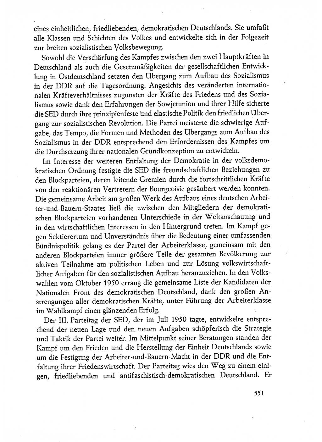 Dokumente der Sozialistischen Einheitspartei Deutschlands (SED) [Deutsche Demokratische Republik (DDR)] 1962-1963, Seite 551 (Dok. SED DDR 1962-1963, S. 551)