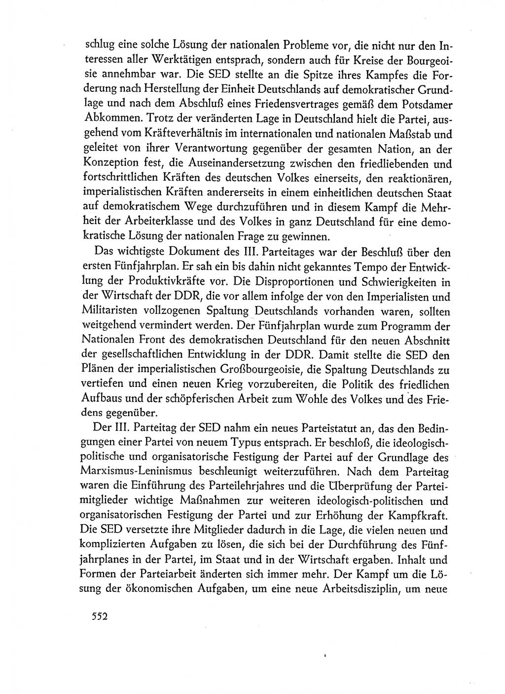 Dokumente der Sozialistischen Einheitspartei Deutschlands (SED) [Deutsche Demokratische Republik (DDR)] 1962-1963, Seite 552 (Dok. SED DDR 1962-1963, S. 552)