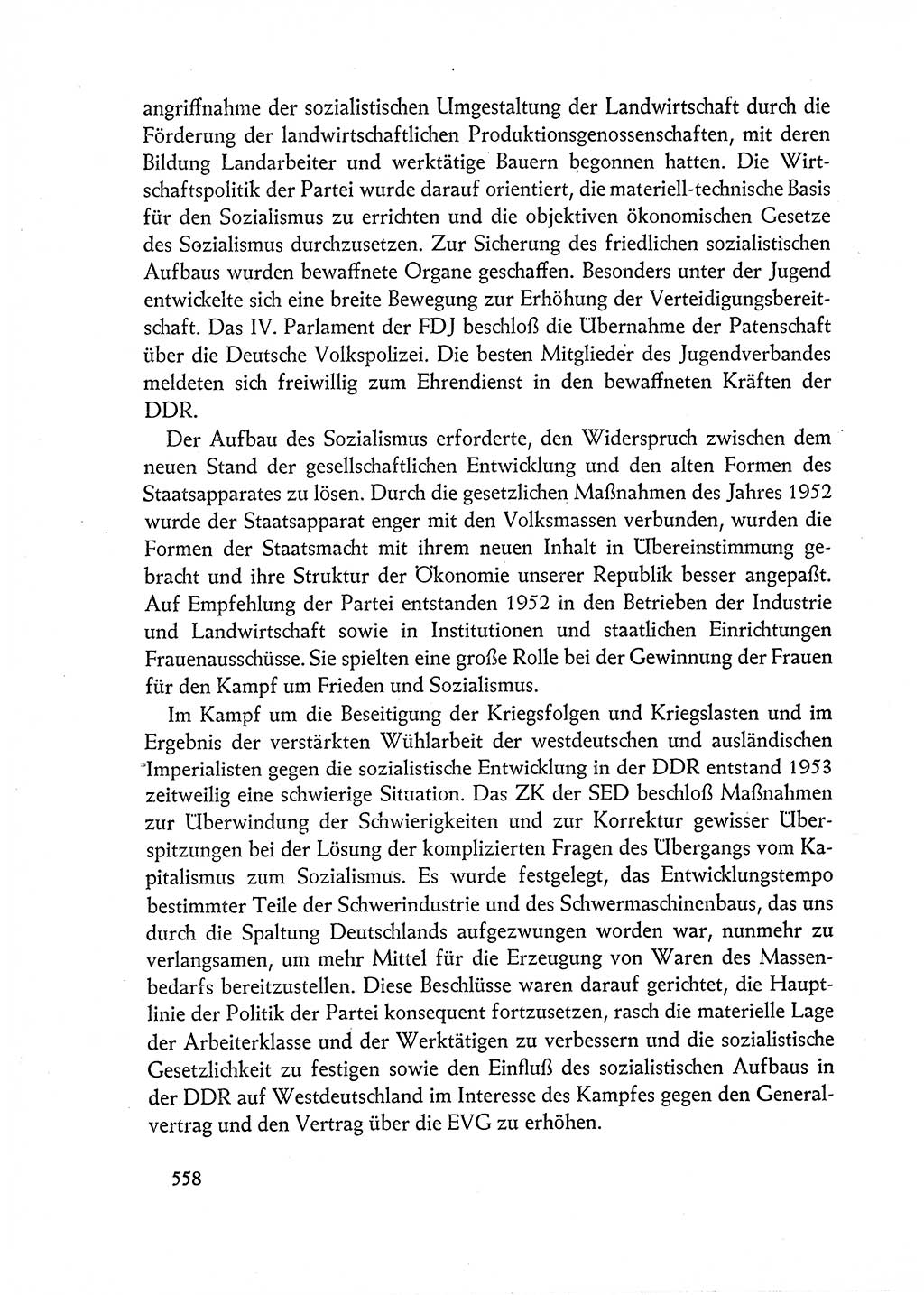 Dokumente der Sozialistischen Einheitspartei Deutschlands (SED) [Deutsche Demokratische Republik (DDR)] 1962-1963, Seite 558 (Dok. SED DDR 1962-1963, S. 558)