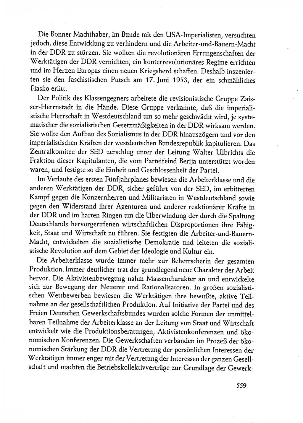 Dokumente der Sozialistischen Einheitspartei Deutschlands (SED) [Deutsche Demokratische Republik (DDR)] 1962-1963, Seite 559 (Dok. SED DDR 1962-1963, S. 559)