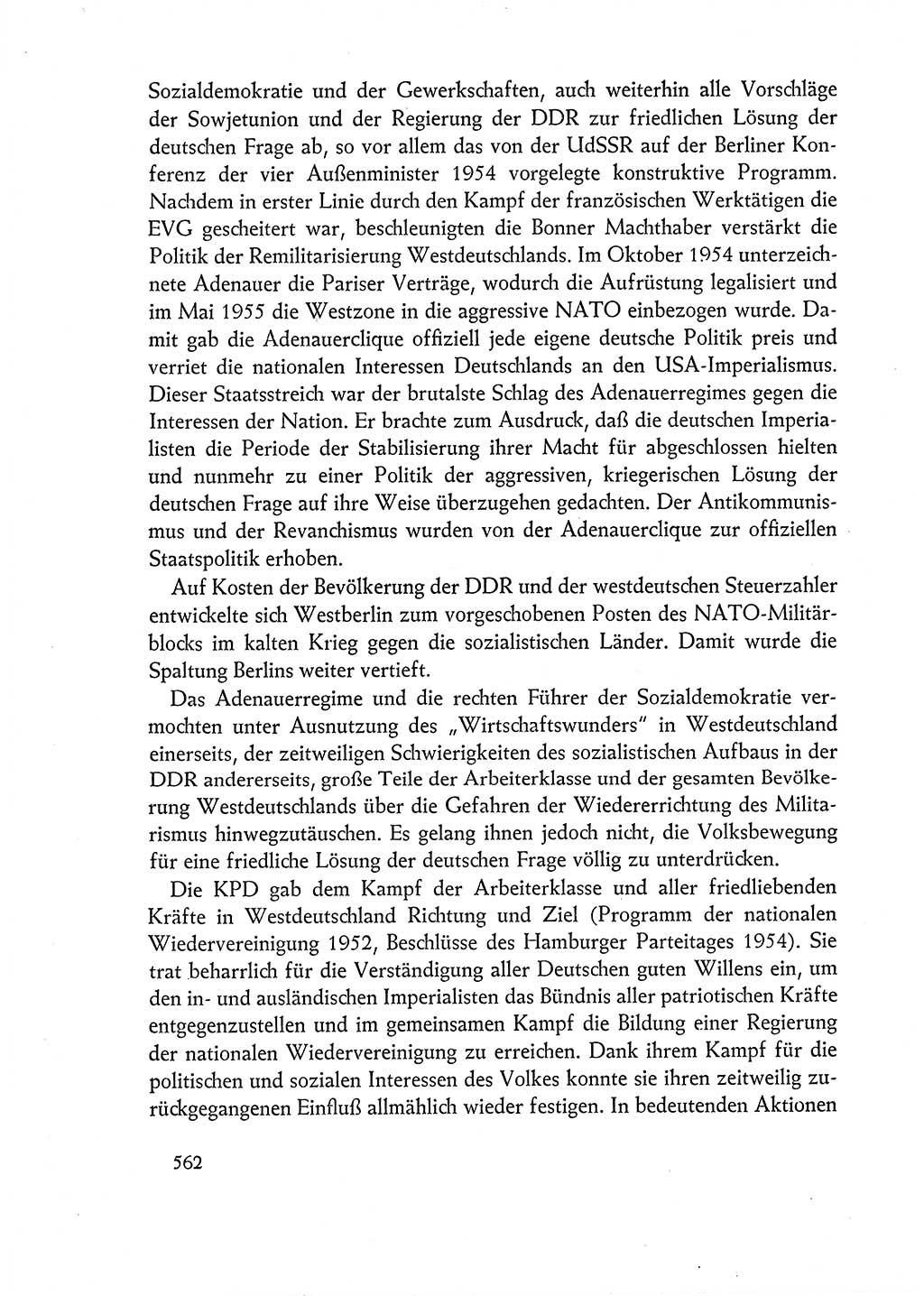 Dokumente der Sozialistischen Einheitspartei Deutschlands (SED) [Deutsche Demokratische Republik (DDR)] 1962-1963, Seite 562 (Dok. SED DDR 1962-1963, S. 562)