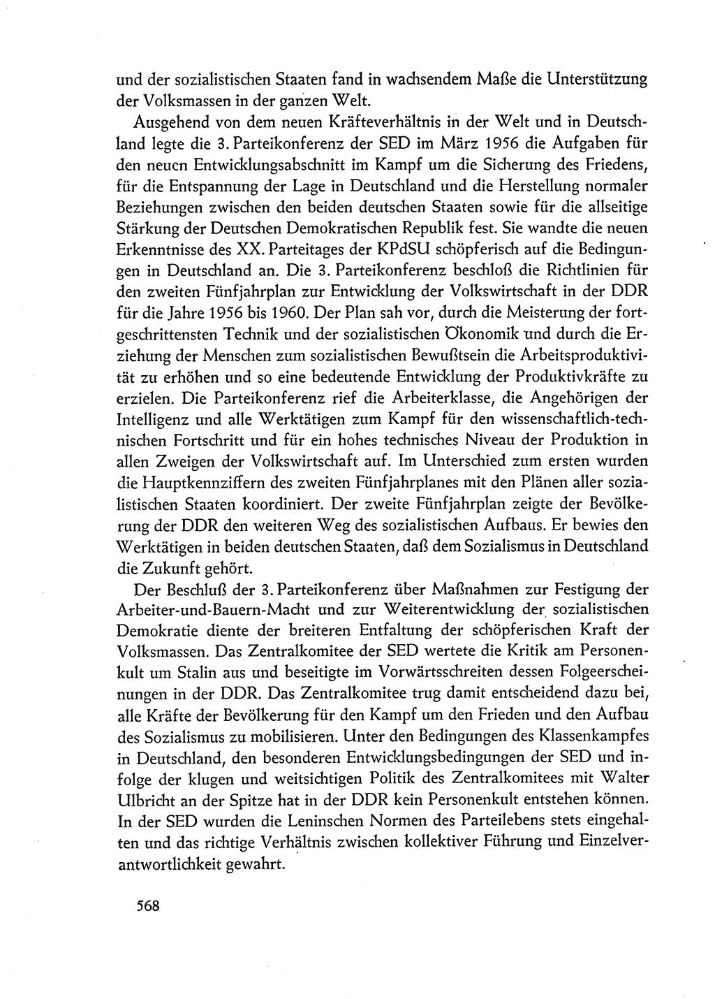 Dokumente der Sozialistischen Einheitspartei Deutschlands (SED) [Deutsche Demokratische Republik (DDR)] 1962-1963, Seite 568 (Dok. SED DDR 1962-1963, S. 568)